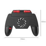 Game Controller Lightweight jogo Playing Botão Elements gatilho fogo Gamepad portátil com ventilador de refrigeração