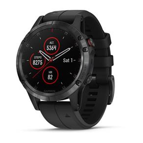 Garmin Fenix 5 Plus - Preto - Tela de Safira - Smartwatch Gps Premium Multiesportivo com Músicas