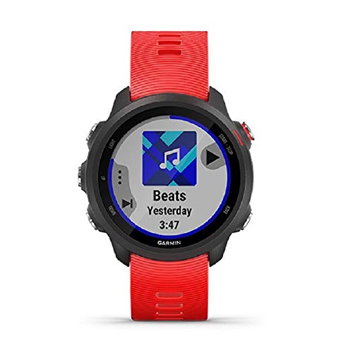 Garmin Forerunner 245 Music GPS Running Watch Lava Red