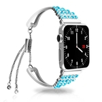 Garrafa Mulheres Banda Para a Apple faixa de relógio de aço inoxidável fivela pulseira Strap Para iWatch Série 4 3 2 1