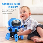 Gesto Siga Desvio de Obstáculos Modo elétrico DIY montado Robot para Crianças Meninos