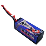 GNB65004S110W 6500mAh 4S 14.8V 110C W Hardcase LiPo Battery com XT90 plug