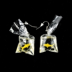 Gold Fish doce brincos de pingente personalizado Ear Studs Mulheres J¨®ias