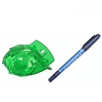 Golf Ball Liner marcador modelo de desenho Alignment Tool + Pen (cor aleatória) Formação Golf Acessórios