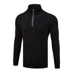 Golf Outono-Inverno Sweater masculino gola alta manga comprida Simier Engrosse Agasalho