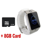GV18 relógio inteligente Aplus Clock Sync Notifier Sim Card Suporte blueteeth Conectividade para Android Phone Smartwatch Assista PK U8