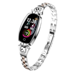 H8 Smart Watch pulseira pulseira de senhoras de monitoramento da frequência cardíaca