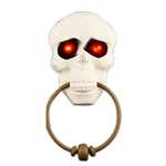Halloween Horror Doorbell Santo Festival de brilho da Cabeça de esqueleto Props