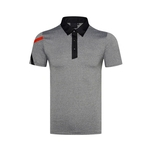 Golfe Homens Outdoor Sports and Leisure manga curta T-shirt Moda Camisa Polo Permeável