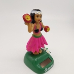 Redbey Hawaii Solar saia de palha Ornamento Solar Dança Ornamento Hula Doll Decoration