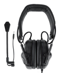 HD-08 Head-montado n?o-ru¨ªdo Redu??o de quinta gera??o Chip Tactical Headset