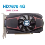 HD7670 placa gráfica 4G / 128 bits placa gráfica Video Game DDR5