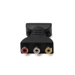 AV Digital Signal HDMI Para 3 RCA de áudio Adaptador componente conversor