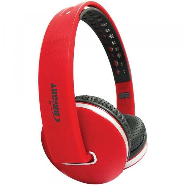 Headphone Bright 0471 Colors - Vermelho