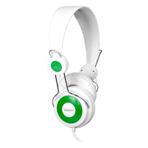 Headphone I-Sound com Microfone Branco - Dghp5505