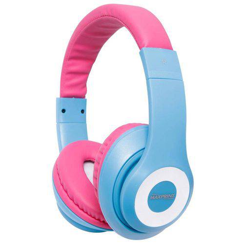 Headphone Life Series Maxprint, com Microfone, Botão para Atendimento de Chamadas Integrado ao Cabo,