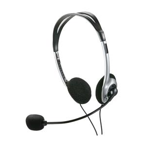 Headset Multilaser Fone com Microfone Básico Preto P2 PH002