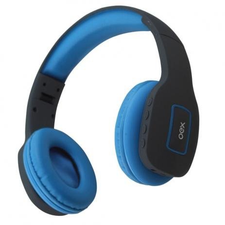 Headset Vibe Azul Bluetooth Oex Hs305
