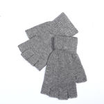 Homens De Malha De Lã Outdoor / Indoor Quente Fingerless Metade Do Dedo Luvas Luvas De Equitação