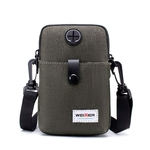 Bag Men Messenger Bag Telefone bolso Cross-corpo Shoulder Sports Bag Handbag