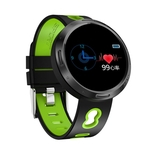 Homens Mulheres M58 relógio inteligente impermeável Tela IP68 Cor da aptidão pulseira coração Taxa Relógios Monitor para iOS Android Phone