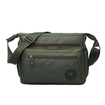 Homens Nylon moda Bag-ombro único viagem Casual Waterproof Grande saco Capacidade