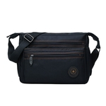 Homens Nylon moda Bag-ombro único viagem Casual Waterproof Grande saco Capacidade