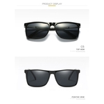 Homens Outdoor suporte da mola UV400 Moda óculos polarizados Casual