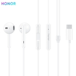 HONOR AM33 Fones de ouvido clássicos (USB-C Edition) Fone de ouvido sem fio com fone de ouvido Estéreo Áudio com fio imersivo com microfone Controle de volume Cancelamento de reduç