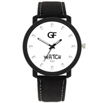 Hot Man Leather Watch Whatever Late Anyway Letter Watches Pointer glow