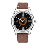 Hot Man Leather Watch Whatever Late Anyway Letter Watches Pointer Glow