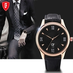 Hot Man Leather Watch Whatever Late Anyway Letter Watches Pointer Glow