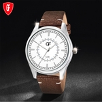 Hot Man Leather Watch Whatever Late Anyway Letter Watches Pointer Glow