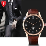 Hot Man Leather Watch Whatever Late Anyway Letter Watches Pointer Glow