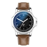 Hot Man Leather Watch Whatever Late Anyway Letter Watches Pointer glow