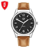 Hot Man Leather Watch Whatever Late Anyway Letter Watches Pointer glow