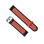 Huami Amazfit rel¨®gio inteligente 2 / 2S Stratos 22 mil¨ªmetros duas cores exalado Strap Silicon