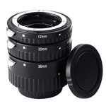 REM Extnp Auto Foco Macro Extension Tube Set para Nikon AF AF-S DX FX SLR Cameras