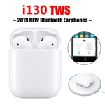 I130 TWS 1: 1 réplica separado Use sem fio fone de ouvido QI de carregamento sem fio Headset