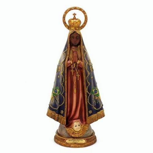 Imagem de Nossa Senhora Aparecida 20cm - Italiana 558-20384