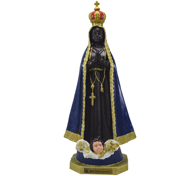 Imagem de Nossa Senhora Aparecida 40 Cm - Inquebrável - Católico Sou