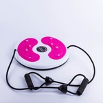 Indoor fitness exercício Figura Twister Twisting cintura Disc Balance Board Rotating com corda Pull Wonderful