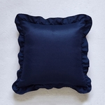 Início cor sólida Quadrado Jogue Pillow Cover (Sem descanso de enchimento)