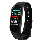 Inteligente Cor do bracelete de tela IP67 aptidão Blood Pressure Tracker Heart Rate Monitor inteligente Band para IOS Android Phone