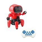 Inteligente indução 6CH elétricos 6-Legged RC Robot Obstacle Programação Intelligent Sensor Gesto Evitar brinquedos de controle remoto