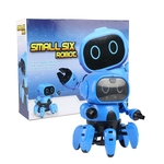 Inteligente Indução Robot DIY montado elétrica Siga robô com gesto Obstáculo Sensor Avoidance crianças Brinquedos Educativos Remote control toy