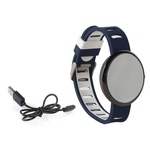 Inteligente Pulseira rel¨®gio de pulso 2.5D Arc superf¨ªcie imperme¨¢vel Heart Rate