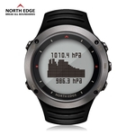 Inteligente waterproof o relógio noctilucentes Barómetro Compass Termômetro Weather Watch