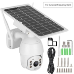 Intelligent Solar Energy 4G Alert PTZ Camera IP66 Night Vision PIR Surveillance System