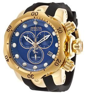 Invicta Venom 16148 Original Banh a Ouro 18k - 54 Mm